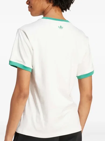 Top Adidas tenis alb