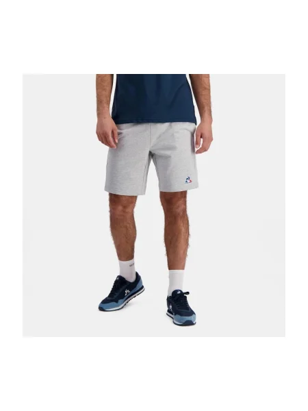 Krátke šortky Le Coq Sportif sivá