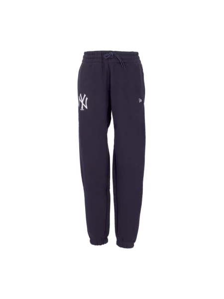Joggery New Era z logo niebieskie