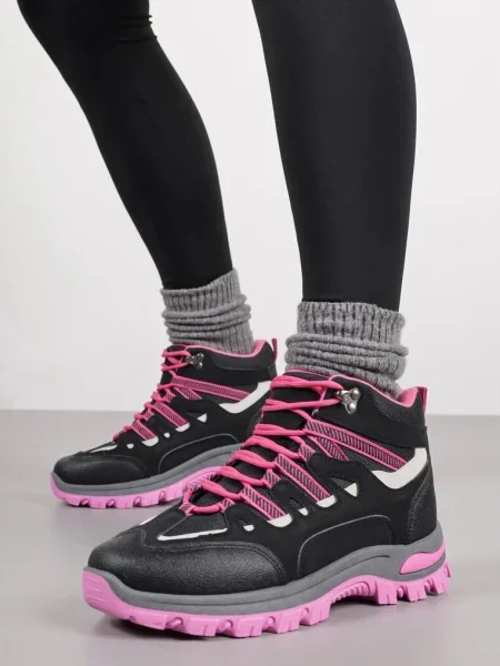 Bocanci Afellie cu fucsia negru