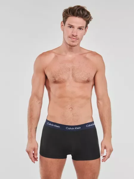 Nohavičky Calvin Klein Jeans s nízkym pásom čierna