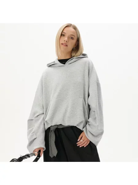 Cropp Худі light grey сіре