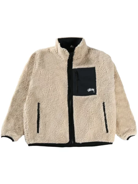 Kurtka Stussy polarowa dwustronna