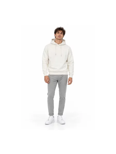 Bluza z kapturem John Richmond z kapturem z logo beżowa