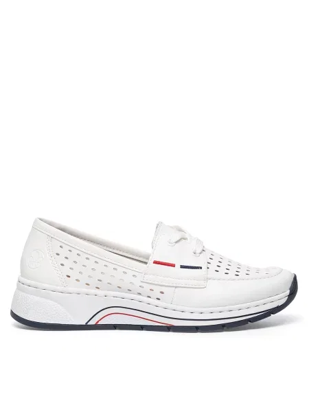 Pantofi Rieker alb