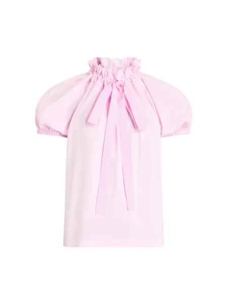 Bluzka Patou z dżerseju różowa