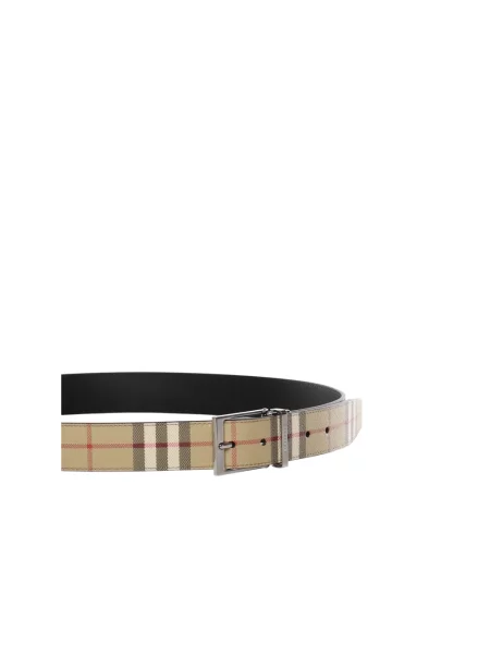 Pasek Burberry beżowy