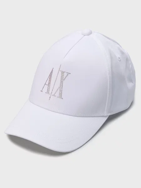 Кепка Armani Exchange біла