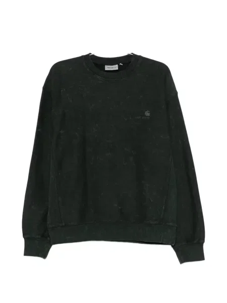 Hanorac Carhartt Wip cu broderie verde