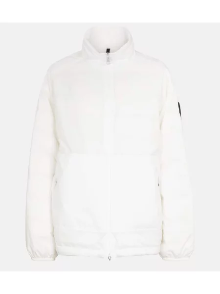 Geacă cu puf Moncler alb