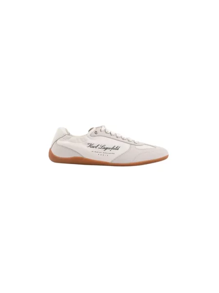 Sneakersy Karl Lagerfeld skórzane białe