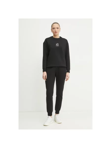 Spodnie dresowe Armani Exchange czarne