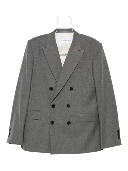 Vuneni blejzer Givenchy siva