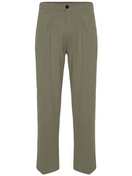 Trendyol Pantaloni cutați jad verde