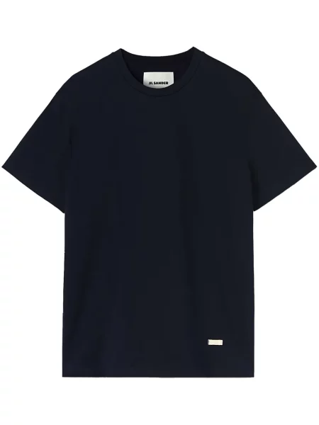 Tricou Jil Sander cu autograf negru