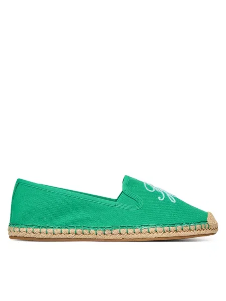 Tommy Hilfiger Еспадрили Th Script Summer Espadrille зелен