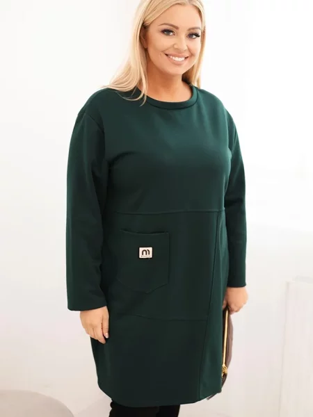 Rochie Kesi Włoski de costum verde