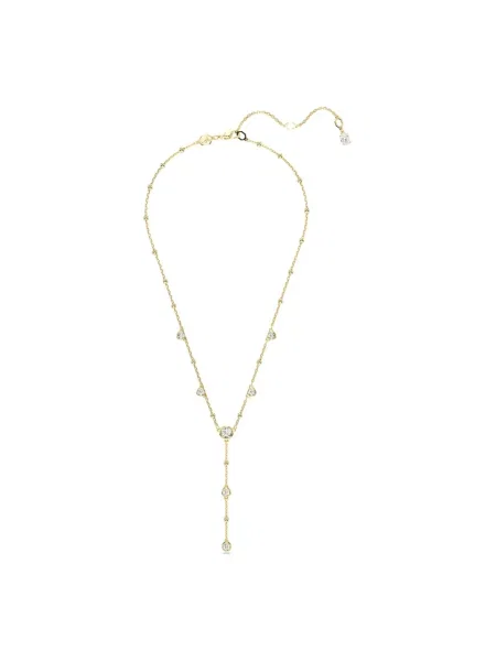 Naszyjnik Swarovski biznesowy żółty