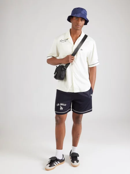 NEW ERA Srajca marine / off-bela bela