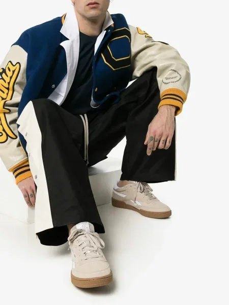 Sneakerși Reebok Revenge din piele de căprioară