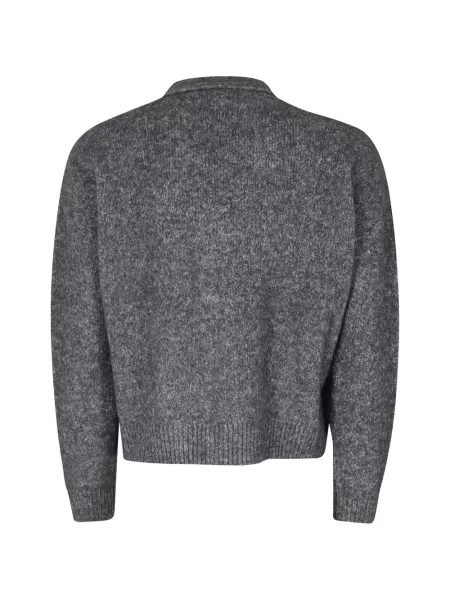 Cardigan Weekend Max Mara din lână alpaca gri