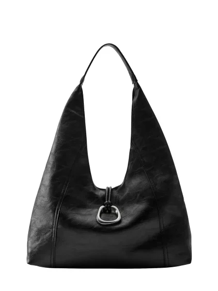 Pull&Bear Geantă de umăr negru