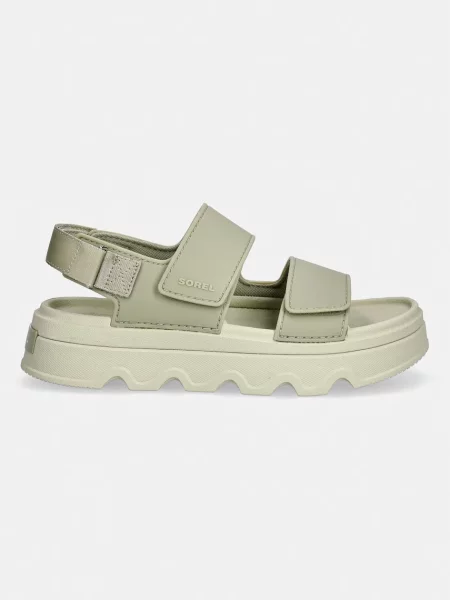 Sorel sandali s platformo KINETIC SUNCHASE AN zelena