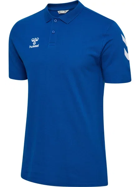Polo Hummel Go Chevron niebieska