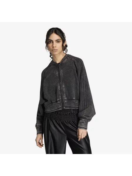 Běžecký oříznuté top Adidas Originals černý