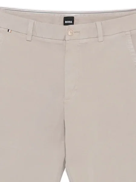Pantaloni Boss din țesătură twill
