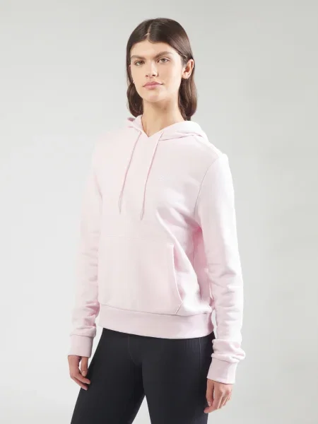 Dámska mikina Reebok Identity Small Logo French Terry Hoodie frosted berry ružová