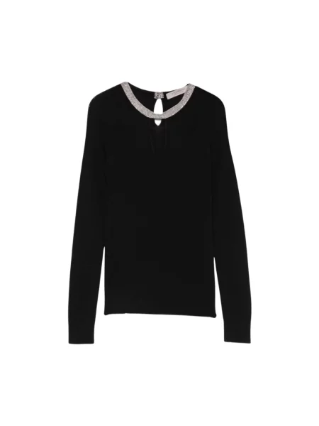 Sweter D.exterior wełniany czarny