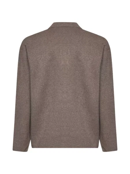 Lung tricou polo Hevo maro