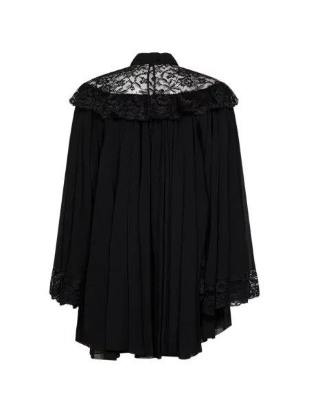 Rochie mini Chloé din dantelă negru