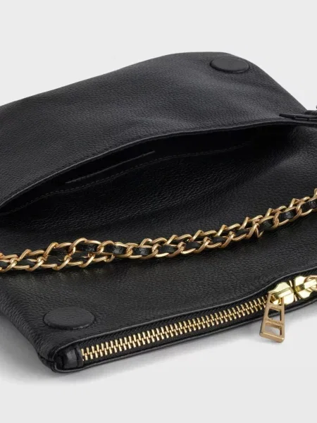 Кожаный клатч Zadig&voltaire черный