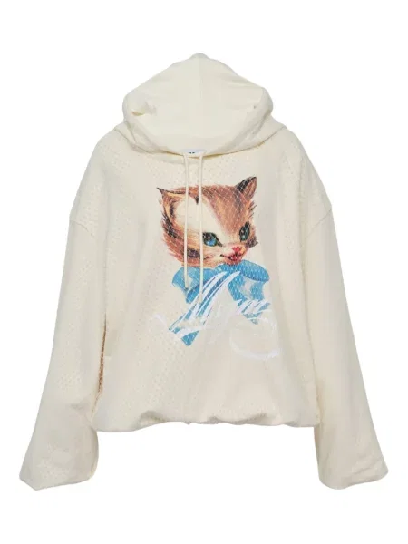 Hanorac cu glugă Msgm cu imagine