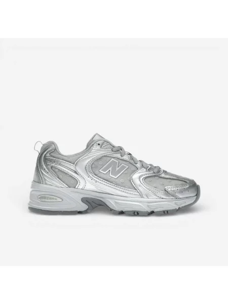 Pantofi New Balance cu buline gri