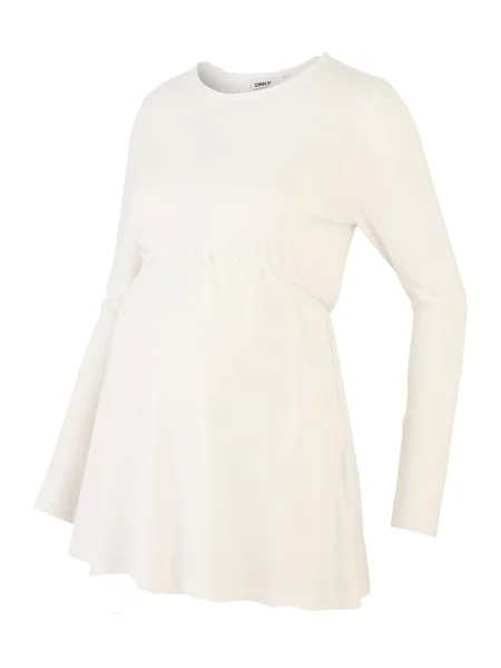 Only Maternity Tricou OLMMOLLY' alb