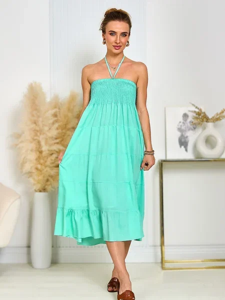 Obleka midi obleka Resti nad koleni