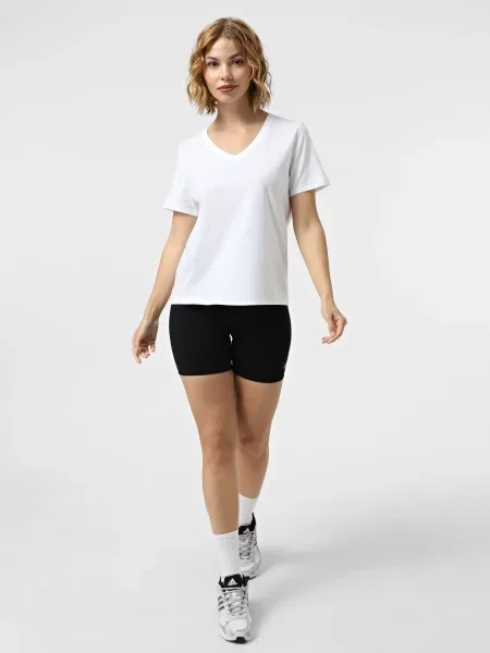 Футболка Skechers бавовна/поліестер білий
