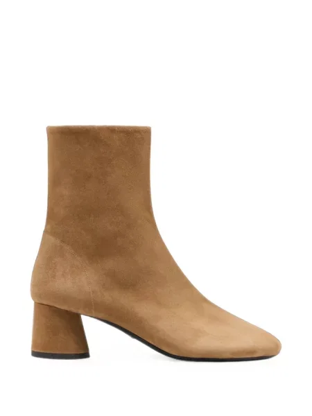 Cizme scurte Proenza Schouler din piele de căprioară maro