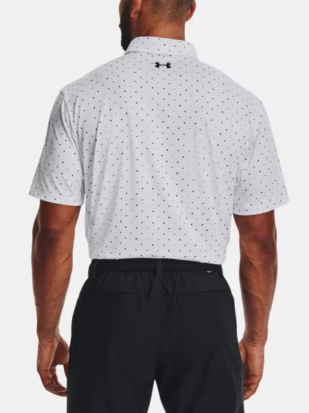 Tricou polo Under Armour gri