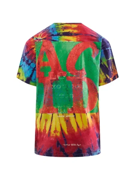 Tricou Better With Age cu decolteu rotund roșu