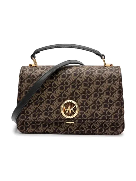 Pungă cosmetică Michael Michael Kors maro
