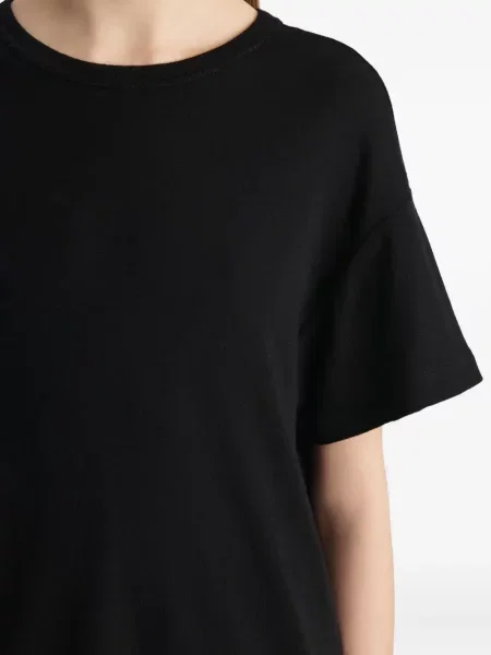 Tricou Khaite din cașmir negru