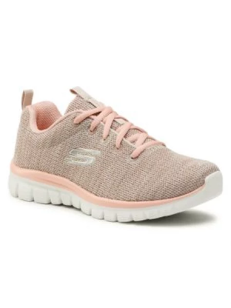 Παπούτσια Skechers μπεζ