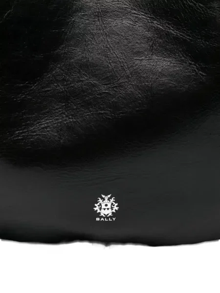 Geanta de piele Bally din piele negru