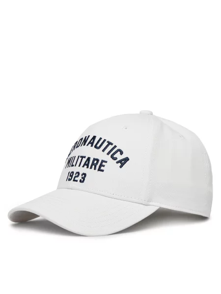 Aeronautica Militare Καπέλο Jockey λευκό