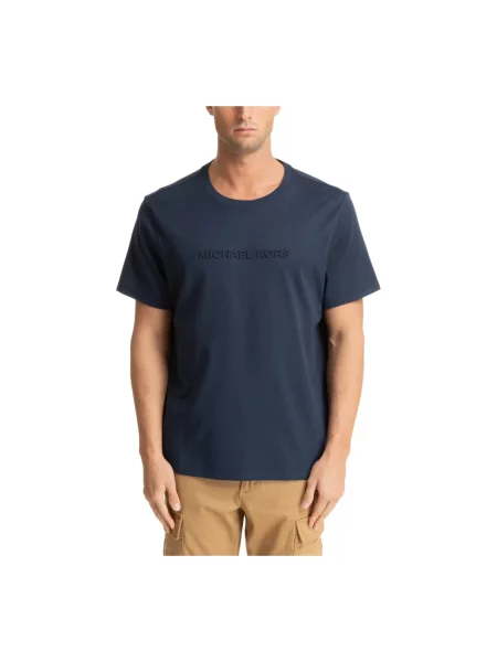 Koszulka Michael Kors z logo niebieska