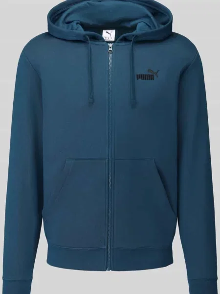Bluza rozpinana o kroju regular fit z mieszanki bawełny Puma Performance